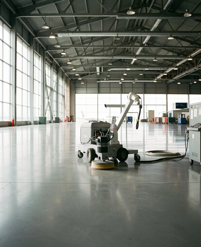 Automatización de limpieza industrial